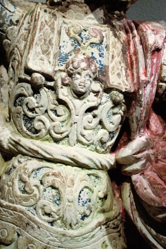 Antiquités - L'archange Michel - Venise XVIIe siècle